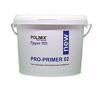 Polimix PRO-PRIMER / Полимикс ПРО-ПРАЙМЕР (Грунт ПП) - Акриловый подготовительный проявочный грунт