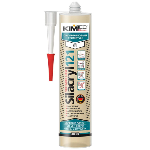 KIM TEC 121 Silacryl - Герметик силакриловый 121 БУК 310 мл