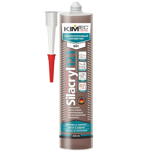 KIM TEC 121 Silacryl - Герметик силакриловый 121 ВЕНГЕ 310 мл