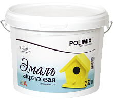 Polimix Acryl Enamel / Полимикс Эмаль акриловая глянцевая