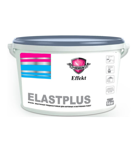 Адмирал Effekt ELASTPLUS краска эластичная трещиностойкая