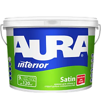 AURA SATIN / Аура Сатин - Краска для обоев и структурных поверхностей