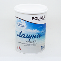 Polimix Lagoon / Полимикс Лагуна - краска с "эффектом пластика"