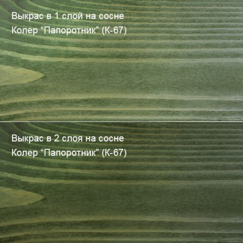 Живица Масло грунтовочное для дерева. Антисептик (Папоротник К-67) фото 4