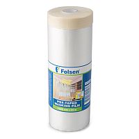 Folsen / Фолсен Защитная пленка (микроперфорация) с малярной лентой 2700 мм х 17 м 099270017