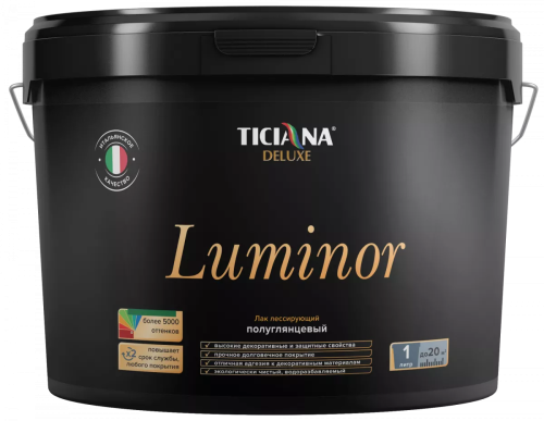 TICIANA DELUXE Luminor / Тициана Делюкс Люминор - Лак лессирующий