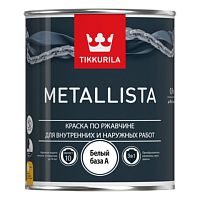 Tikkurila Metallista / Тиккурила Металлиста краска по ржавчине (белая, светлые тона)