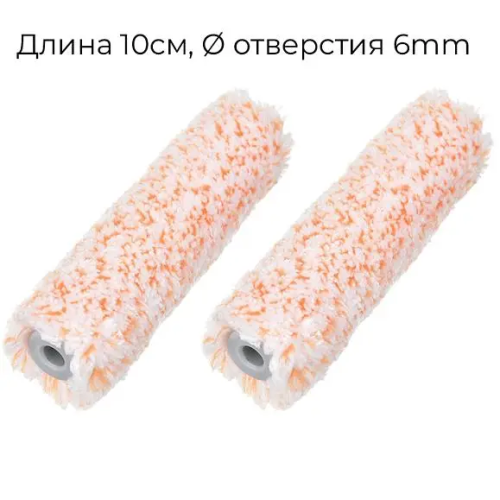 00244 ROLLINGDOG Мини-валик "Super-Micro" микрофибра 100мм, ворс 10мм, ядро 15 мм 1 шт