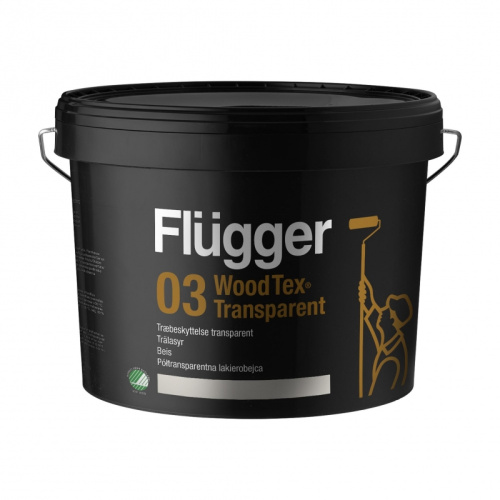 Flugger 03 Wood Tex Transparent / Флюггер 03 Вуд Текс Транспарент