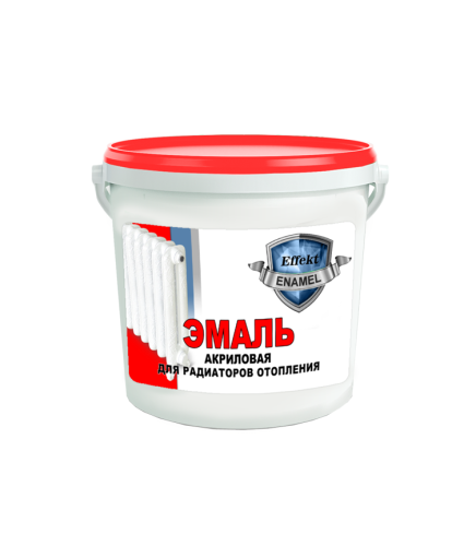 Адмирал Effekt Высококачественная универсальная акриловая эмаль полуглянцевая радиаторная