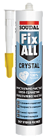 Soudal Fix All Crystal / Соудал Фикс Олл Кристал - прозрачный клей-герметик на основе гибридных полимеров