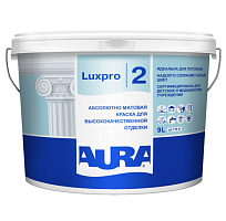 AURA Luxpro 2 / Аура Люкспро 2 - Краска глубокоматовая для стен и потолков