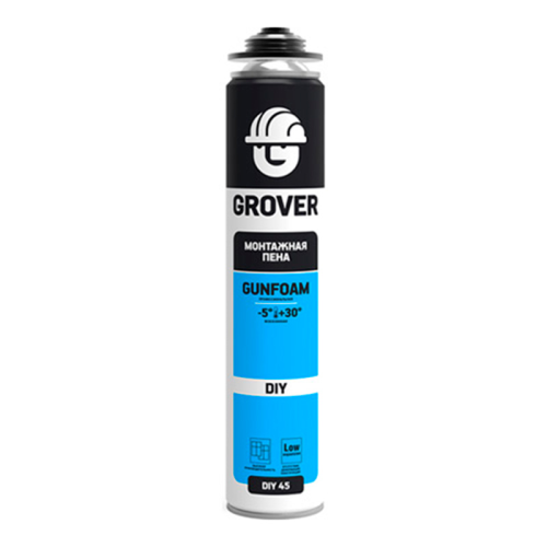 Grover DIY45 / Гровер DIY45 - Монтажная профессиональная пена (RUR), 0,75 л