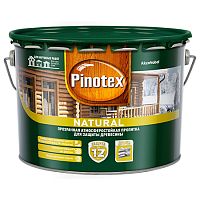 Pinotex Natural / Пинотекс Натурал прозрачная пропитка для древесины защита до 12 лет