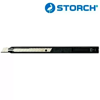 356611 STORCH Нож строительный SnipXXTOP ручка алюминиевая, автоматическая фиксация лезвия 9мм