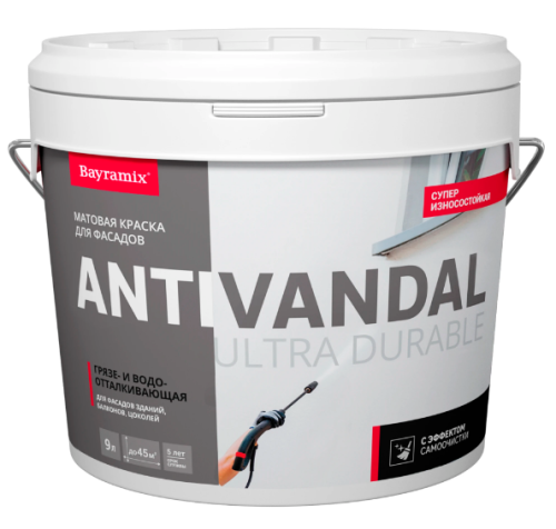 Bayramix Ultra Durable AntiVandal / Байрамикс Ультра Дьюрабл АнтиВандал - Антивандальная краска