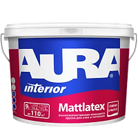 AURA Mattlatex TR / Аура Маттлатекс ТиЭр - Краска моющаяся для стен и потолков