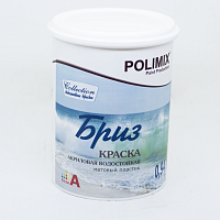 Polimix Breeze / Полимикс Бриз - краска с "эффектом матового пластика"