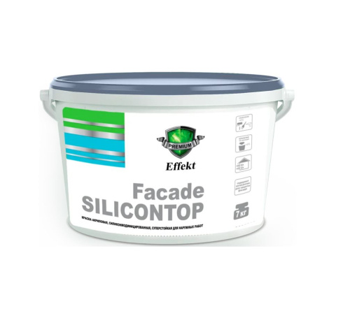 Адмирал Effekt Facade SILIKONTOP краска фасадная силиконмодифицированная матовая