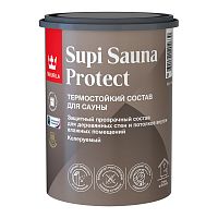 Tikkurila Supi Sauna Protect / Тиккурила Супи Сауна Протект - защитный состав для дерева в сауне и душе