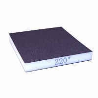 HOLEX Абразивная губка Р220 (400-500) 2-хсторонняя 98х120х13 мм