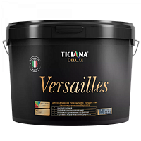 TICIANA DELUXE Versailles / Тициана Делюкс Версаль - Покрытие декоративное с эффектом перламутрового бархата серебро